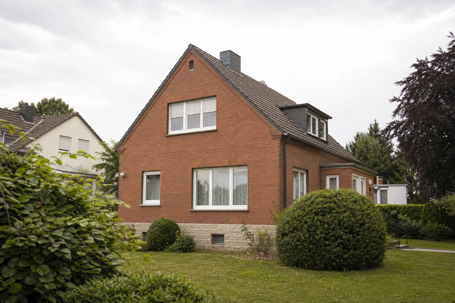 Wohnhaus als Beispiel für eine Energieberatung vor Ort